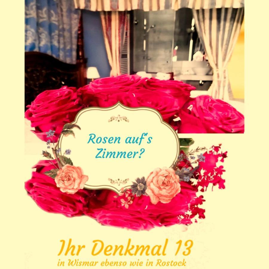 Hotel Denkmal 13 Rostock - Kaufmannshaus Krahnstoever Dış mekan fotoğraf